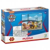 Puzzle 30 elementów do układania i kolorowania. Psi Patrol - zdjęcie
