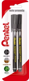 Marker foliopis ekonomiczny z cienką końcówką NF450 czarny 2 szt. - zdjęcie