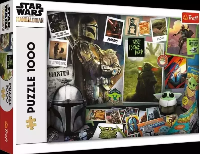 Puzzle 1000 elementów. Kolekcja Grogu