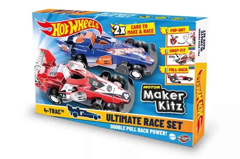 HW BLADEZ Maker Kitz 2xcars Make_Race HW30196 HW BLADEZ Maker Kitz 2xcars Make_Race HW30196
