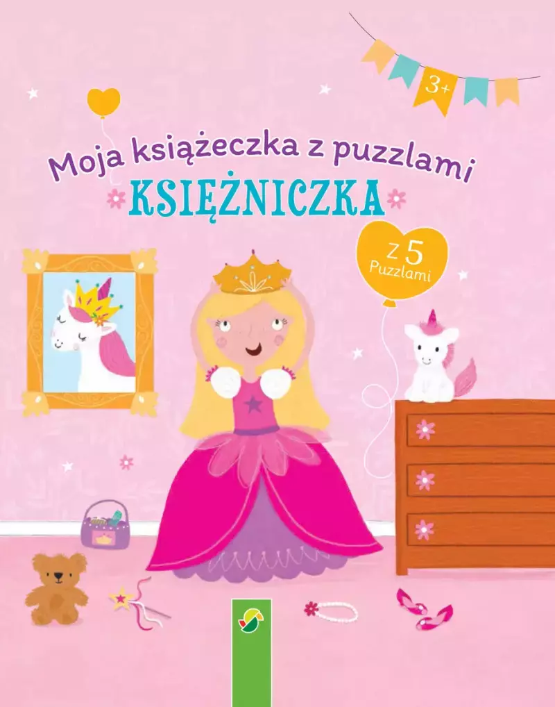 Moja książeczka z puzzlami. Księżniczka Moja książeczka z puzzlami. Księżniczka