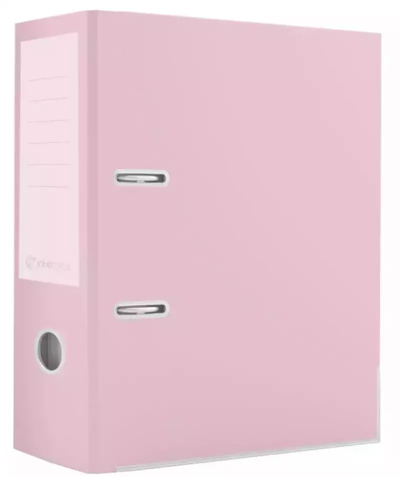 Segregator A4, grzbiet 7.5 cm, różowy pastelowy Segregator A4, grzbiet 7.5 cm, różowy pastelowy