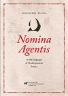 Nomina Agentis in the language of Shakespearean... - zdjęcie
