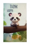 Ręcznik 30x50 do przedszkola Panda Miś 100% Bawełna - zdjęcie