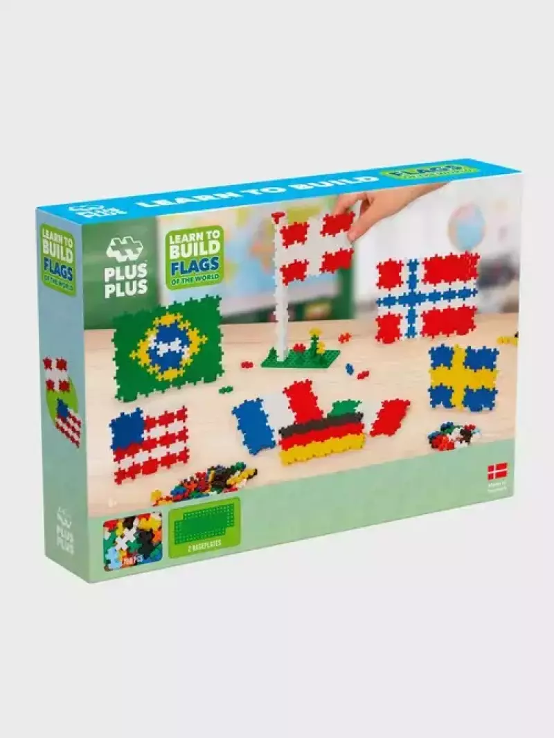 Plus-Plus Naucz się budować Flagi Plus-Plus Naucz się budować Flagi