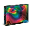 Puzzle 500 elementów. Color boom. Fale - zdjęcie