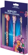 Długopisy wymazywalne K-POP Demon Hunters op. 3szt., Kids - zdjęcie