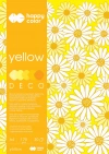 Blok A4/20K Deco Yellow 170g HAPPY COLOR - zdjęcie