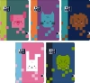 Zeszyt Oxford Zoo Blocks A4/32 kartek Linia PodwÓjna Kolorowa - zdjęcie