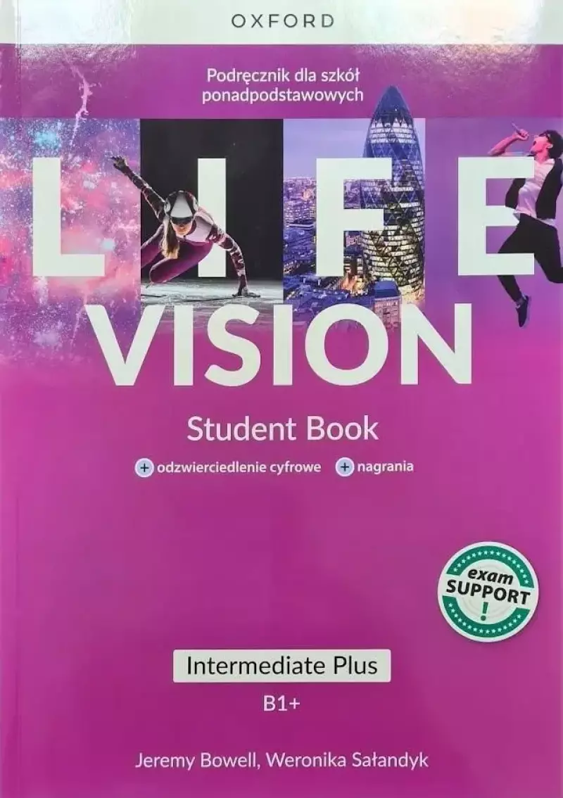 Life Vision Intermediate Plus Podręcznik + e-book + multimedia Student's Book Life Vision Intermediate Plus Podręcznik + e-book + multimedia Student's Book