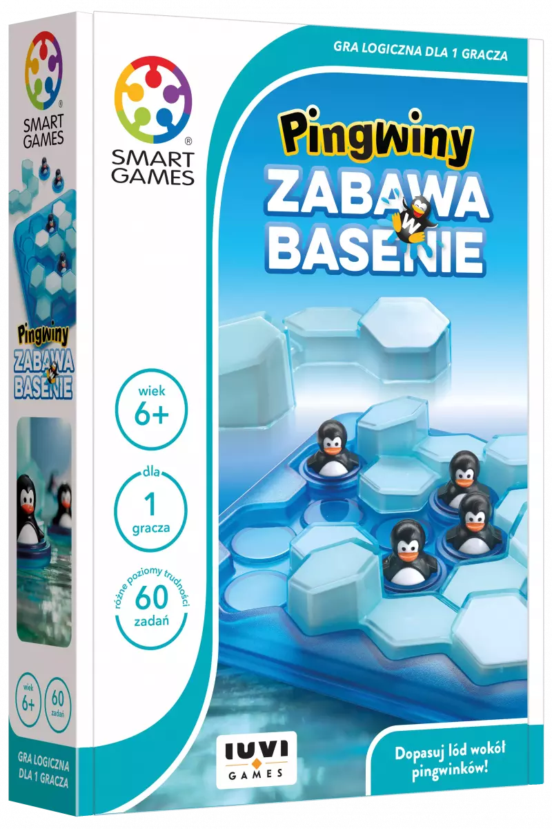 Smart Games. Pingwiny - zabawa w basenie Smart Games. Pingwiny - zabawa w basenie