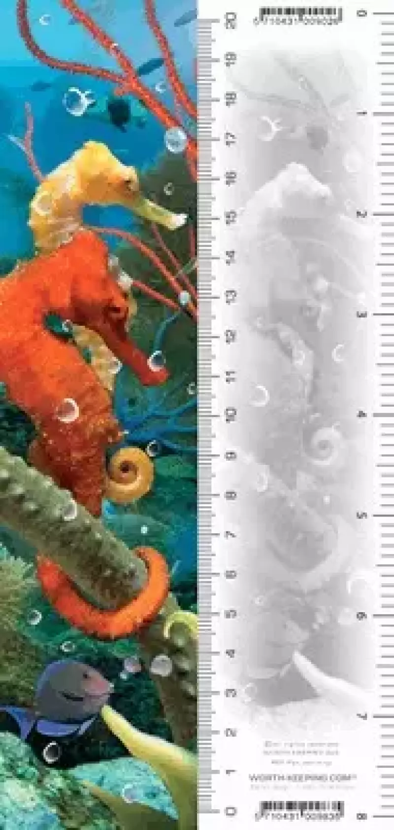 Zakładka 3D Konik Morski Zakładka 3D Konik Morski