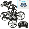 Dron RC JJRC H36 Mini 2.4GHz 4CH LED 6-osiowy żyroskop lekki - zdjęcie