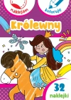 Królewny. Naklejam i koloruję - zdjęcie