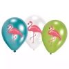 Balony lateksowe Flamingi 27,5cm 6szt - zdjęcie