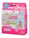 5 pieluszek dla lalki New Born Baby - zdjęcie
