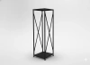 Metalowy Stojak na Drewno Opałowe 34 x 34 x 111 cm - zdjęcie