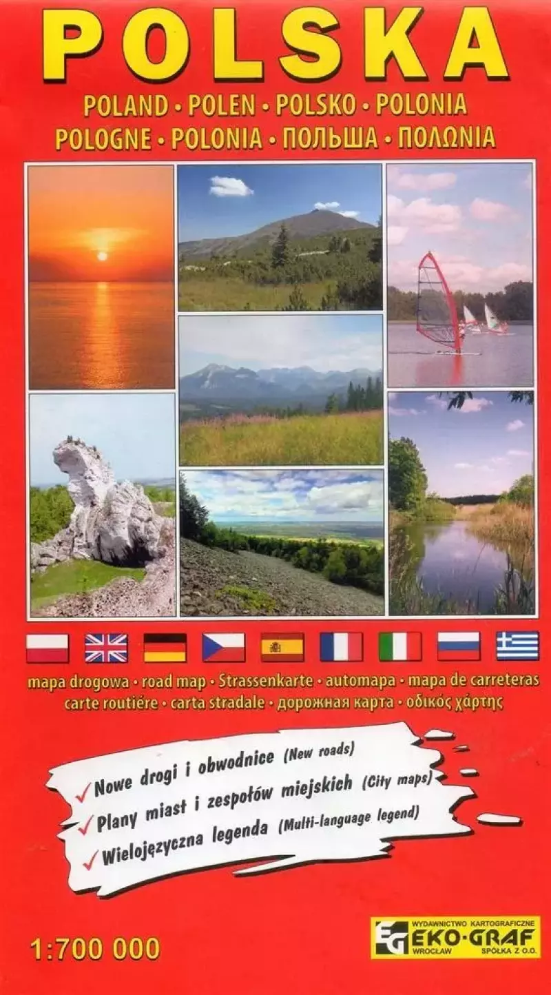 Polska, 1:700 000 Polska, 1:700 000
