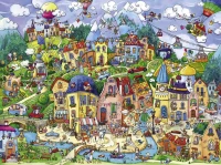 Puzzle Heye. 1500 elementów. Szczęślwie miasto, zdjęcie 2