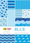 Blok A4 z motywami, blue - zdjęcie