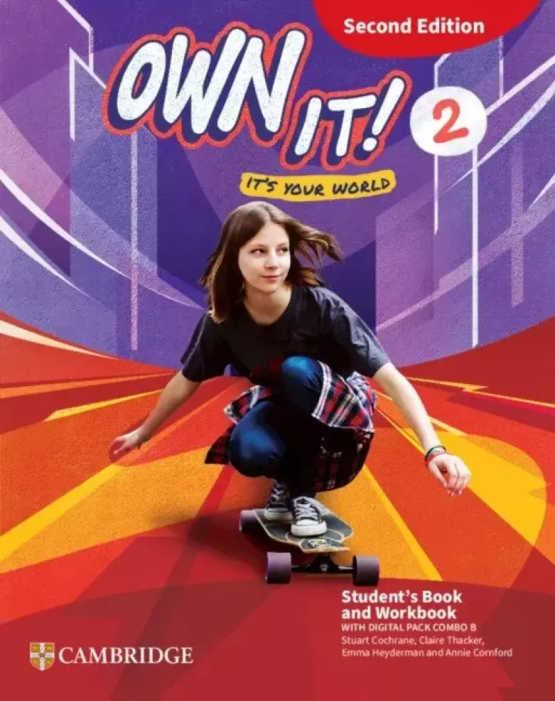 Own it! 2ed Level 2 Student's Book and Workbook with Digital Pack Combo B