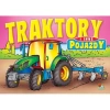 Kolorowanka z naklejkami. Traktory i inne pojazdy Traktor z bronami 710, mix wzorów - zdjęcie