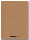 Zeszyt A6/40K kratka Eco Kraft (12szt) NARCISSUS - zdjęcie