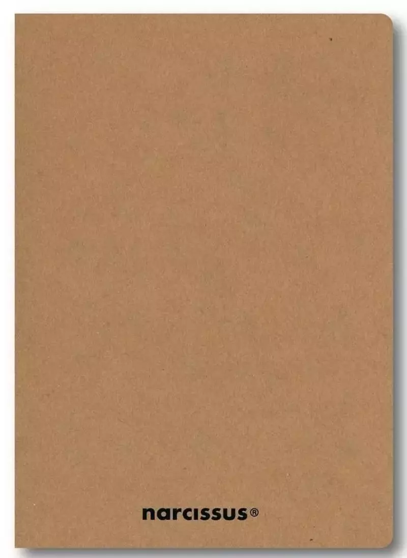 Zeszyt A6/40K kratka Eco Kraft (12szt) NARCISSUS