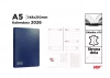 Kalendarz 2026 A5 dzienny niebieski - zdjęcie