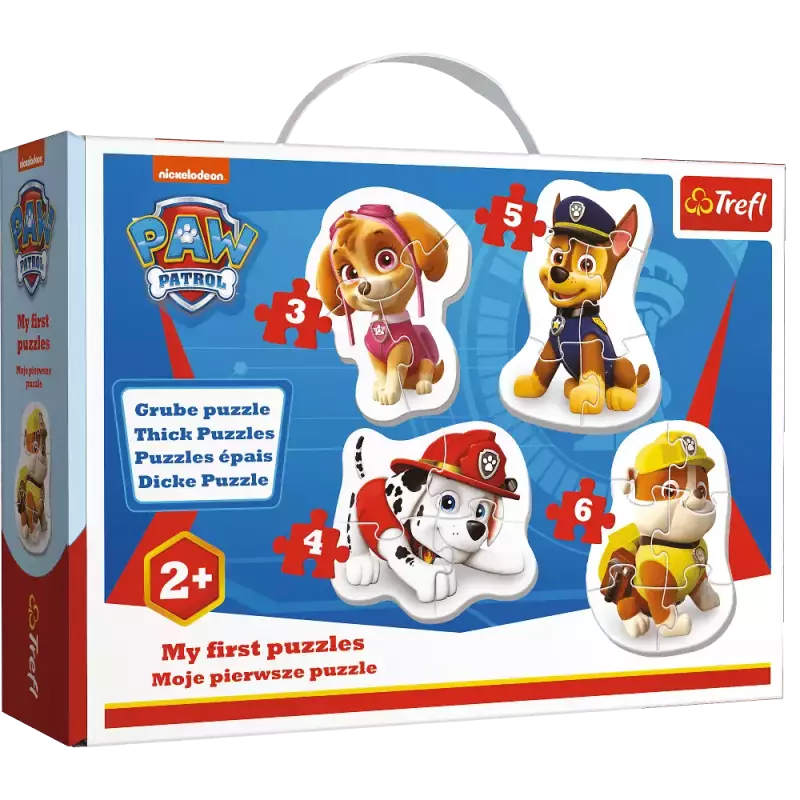 Puzzle Baby Classic 4w1. Psi Patrol. Skye, Marshall, Chase i Rubble Puzzle Baby Classic 4w1. Psi Patrol. Skye, Marshall, Chase i Rubble