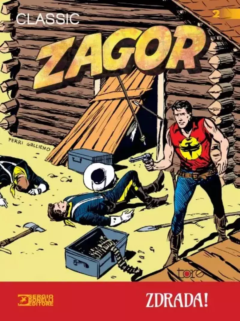 Zagor. Tom 2. Zdrada! + plakat Zagor. Tom 2. Zdrada! + plakat