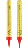 Fontanny tortowe złote 12 cm (2 sztuki) - zdjęcie