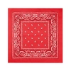 Chustka bandana czerwona - zdjęcie