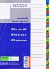 Przekładki do segregatora A4 kartonowe, alfabetyczne - zdjęcie