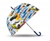 Parasolka przezroczysta automatyczna 48cm Hot Wheels HW00007 Kids Euroswan - zdjęcie