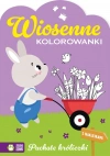 Wiosenne kolorowanki. Puchate króliczki - zdjęcie