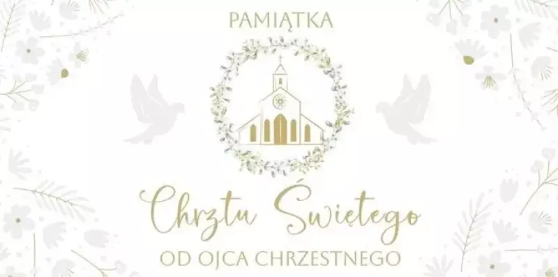 Pudełko Chrzest