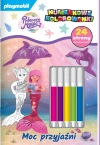 Playmobil Princess Magic. Numerkowe kolorowanki. Moc przyjaźni - zdjęcie