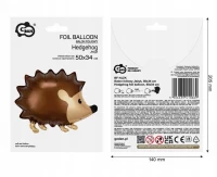 Balon foliowy Jeżyk, 50x34 cm, zdjęcie 2