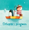 Chłopiec i pingwin - zdjęcie
