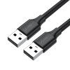 Kabel UGREEN US102 USB-A-USB-A 2m (czarny) - zdjęcie