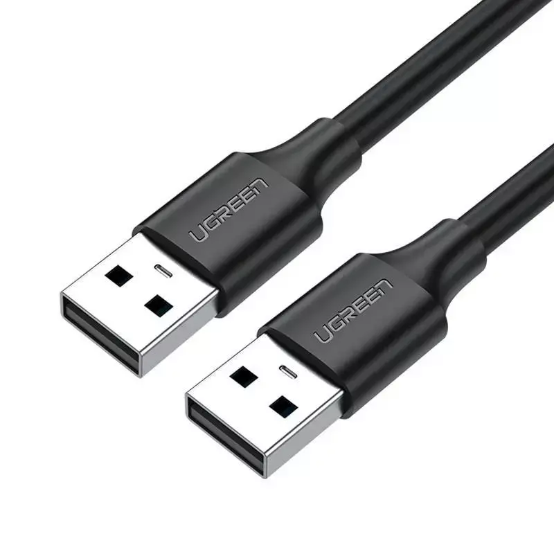 Kabel UGREEN US102 USB-A-USB-A 2m (czarny) Kabel UGREEN US102 USB-A-USB-A 2m (czarny)