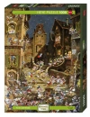 Puzzle 1000 elementów. Ryba. Romantyczne miasto, noc - zdjęcie