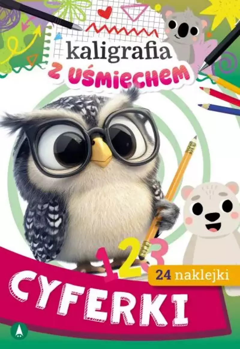 Kaligrafia z uśmiechem. Cyferki Kaligrafia z uśmiechem. Cyferki