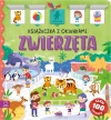 Zwierzęta. Książeczka z okienkami. 100 okienek - 100 słów - zdjęcie