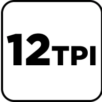 Brzeszczot do wyrzynarki, 12 TPI, HSS, uchwyt typu U, 2 szt., zdjęcie 4