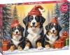 Puzzle 1000 CherryPazzi Holiday Puppies 31254 - zdjęcie