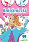 Księżniczki. Naklejam i koloruję - zdjęcie