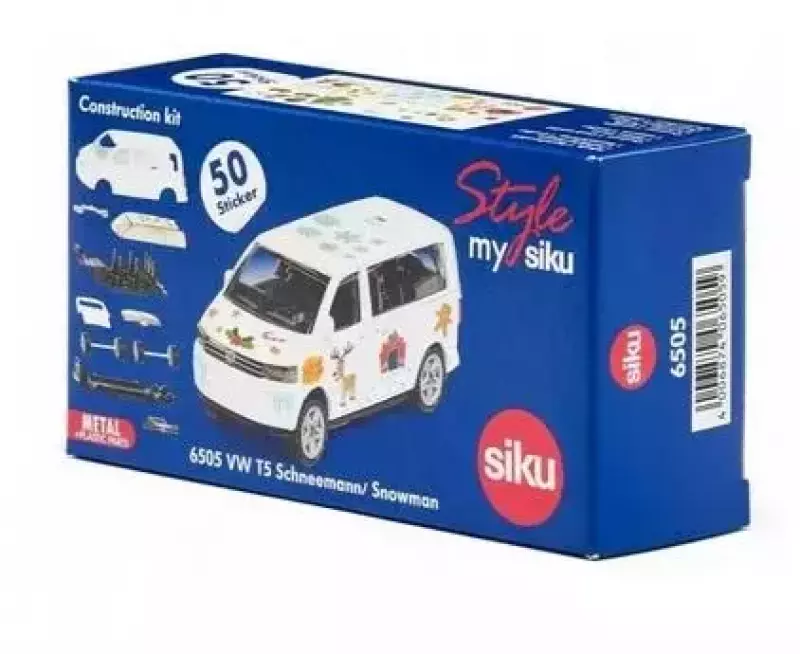 Style my Siku - GIFT SET - Bastel VW T5 Schneemann Style my Siku - GIFT SET - Bastel VW T5 Schneemann