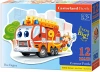 Puzzle maxi 12 elementów. Wóz strażacki - zdjęcie